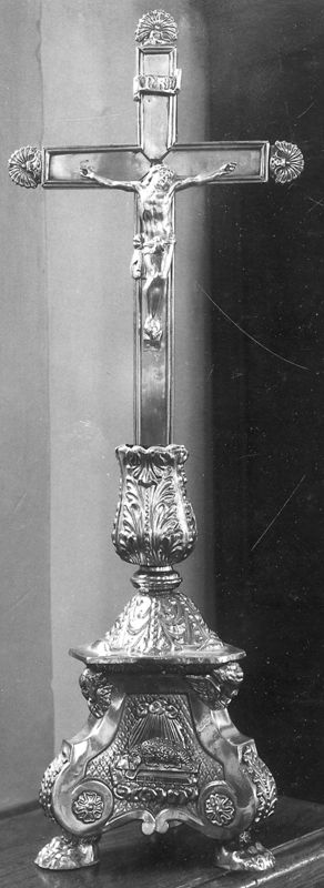 croix d'autel / Kerk Sint-Martinus[Ressegem]