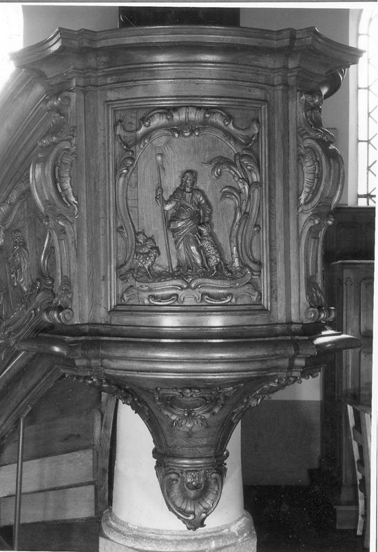 chaire de vérité / Eglise Saint-Ghislain[Les Flaches]