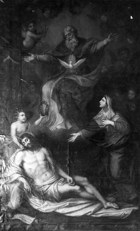Rédemption (La Vierge offrant au Père éternel le Christ descendu de la croix)