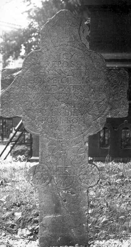 Croix funéraire de Franceux Gillis