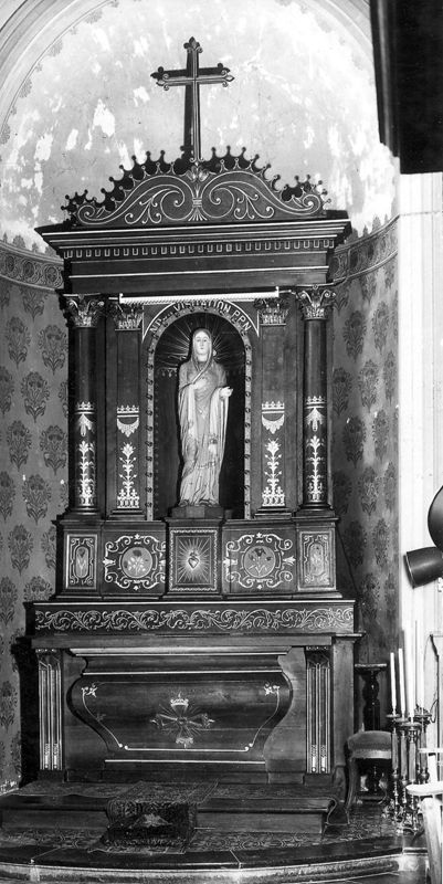 autel à retable / Eglise Visitation de Notre-Dame[Dolhain]