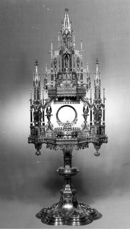 ostensoir-tourelle / Église Saints-Pierre-et-Guidon[Anderlecht]