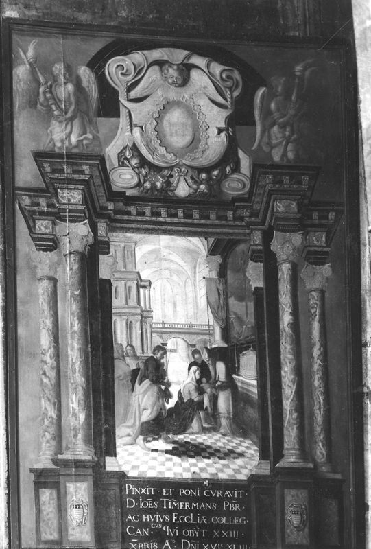 Opdracht van Jezus in de Tempel
