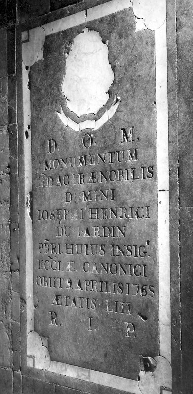Grafsteen van Joseph Henri Du Jardin