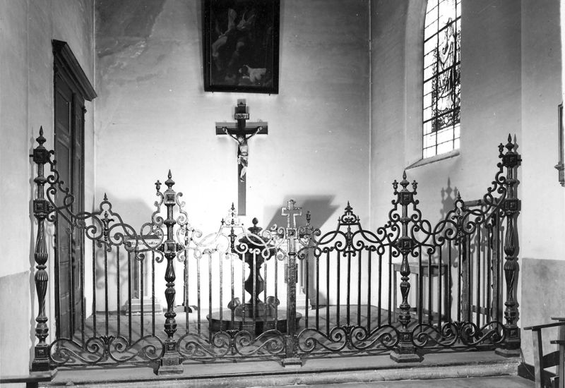grille[élément d'architecture] / Kerk Sint-Amandus[Heffen]