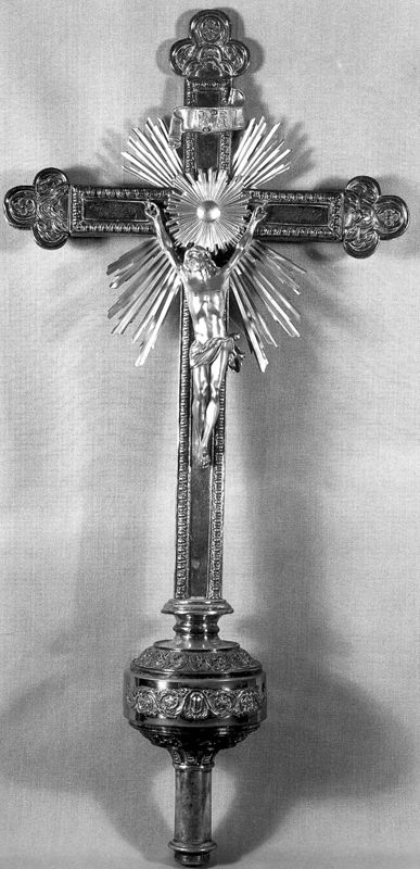 croix de procession / Kerk Sint-Stephanus Vinding[Zonnegem]