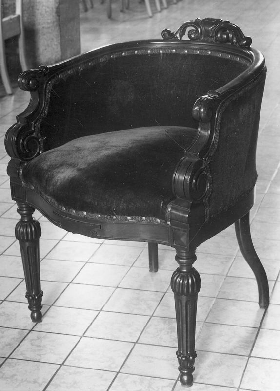 fauteuil de choeur / Kerk Sint-Amandus[Aspelare]