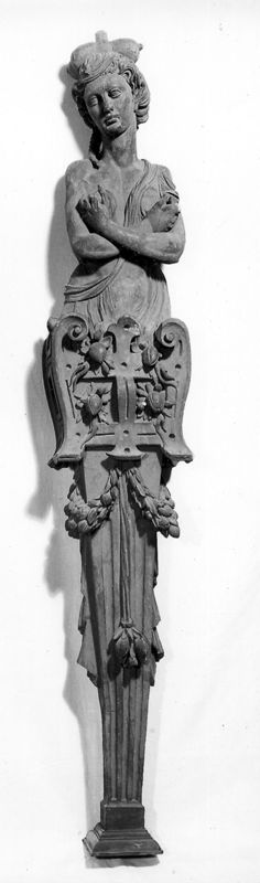 Caryatide des stalles du choeur des dames