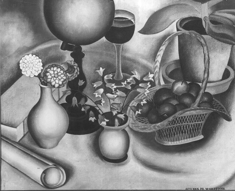 Nature morte au globe terrestre