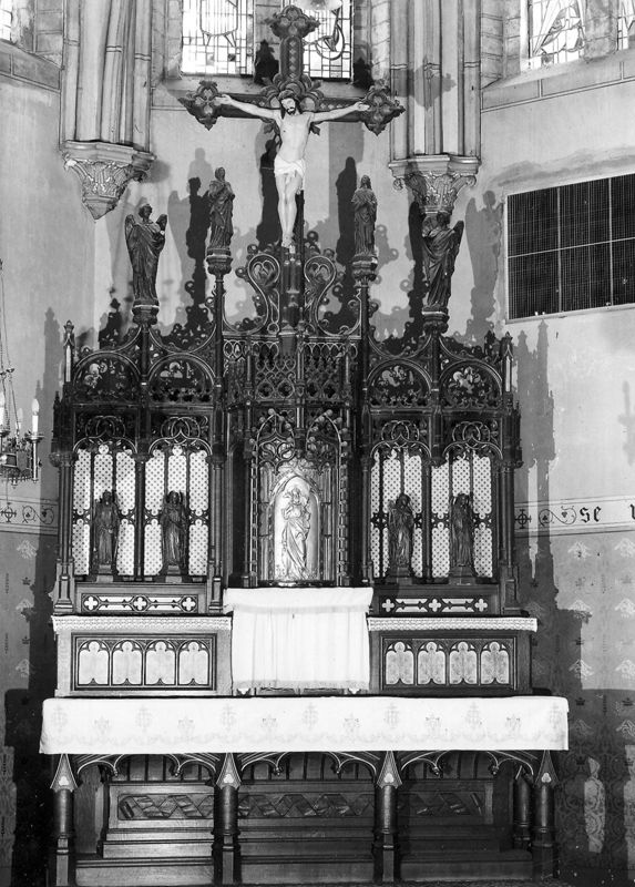 autel majeur / Kerk Sint-Catharina[Ruisbroek(Puurs)]