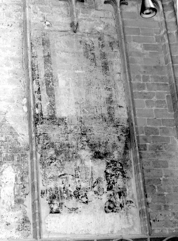 peinture murale / Kerk O.L.Vrouw over de Dijle