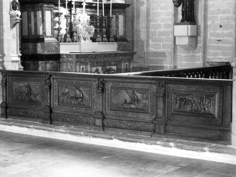 clôture de chapelle[grille] / Kerk O.L.Vrouw over de Dijle
