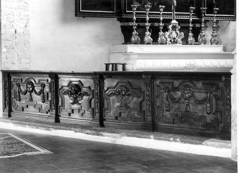 clôture de chapelle[grille] / Kerk O.L.Vrouw over de Dijle