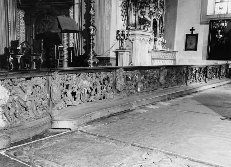 banc de communion / Kerk Sint-Alexius en Catharina[Begijnhof][Mechelen]
