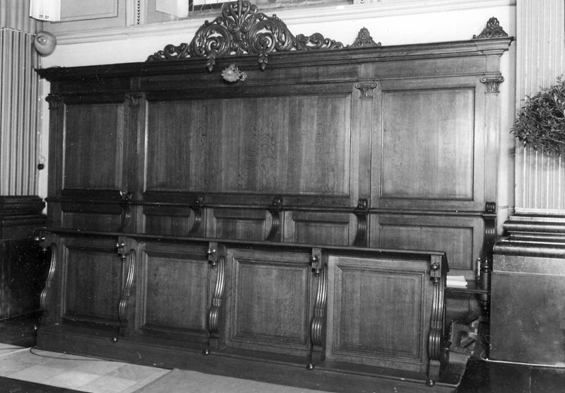 stalles / Kerk O.L.Vrouw Geboorte en Sint-Jozef[Elene]