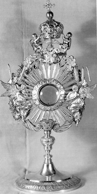 ostensoir-soleil / Kerk Sint-Maria Magdalena[Sint-Maria-Lierde]