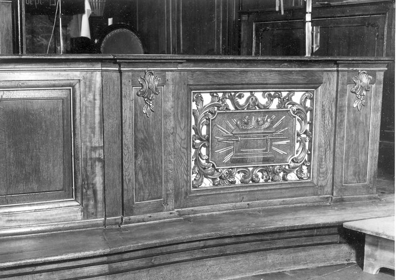 banc de communion / Kerk Sint-Lambertus[Parike]