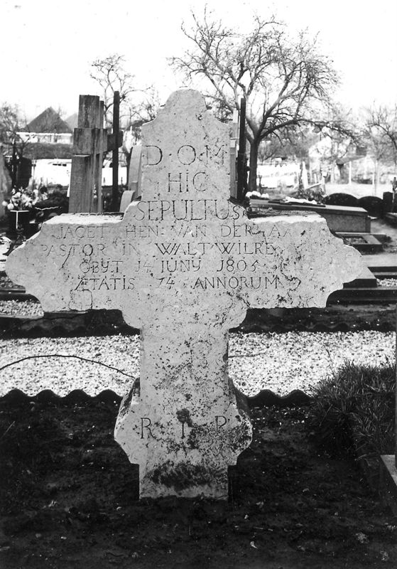 van Van der Aa, Hendrik pastoor