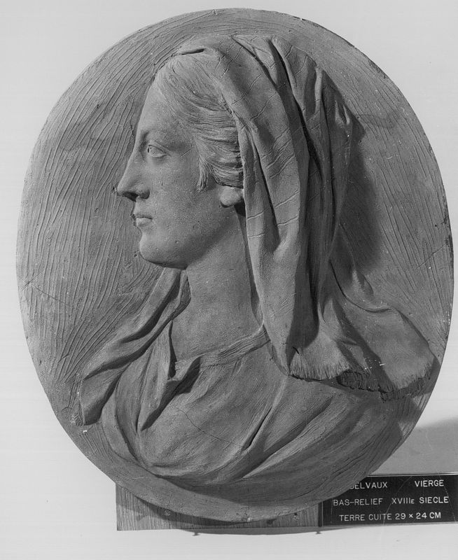 Buste de la Vierge, profil