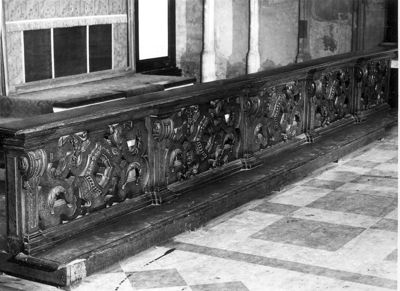banc de communion / Sint-Romboutskathedraal[Mechelen]