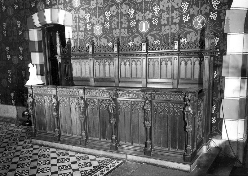 stalles / Kerk Sint-Vincentius a Paulo[Branst(Bornem)]