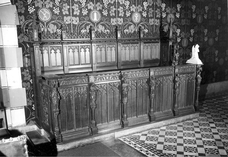 stalles / Kerk Sint-Vincentius a Paulo[Branst(Bornem)]