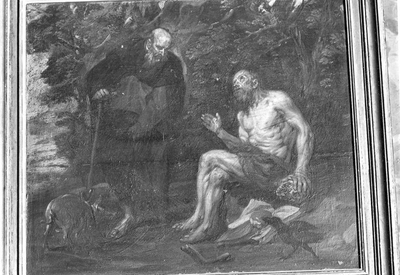 Tweegesprek tussen de H. Antonius en de H. Paulus van Thebe