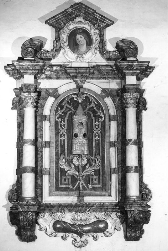 niche[meuble] / Kerk Sint-Jan-Baptist en Evangelist[Mechelen]