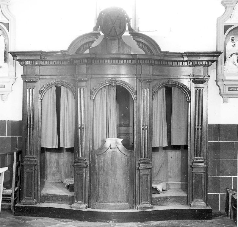 confessionnal / Kerk Sint-Lambertus[Eindhout]