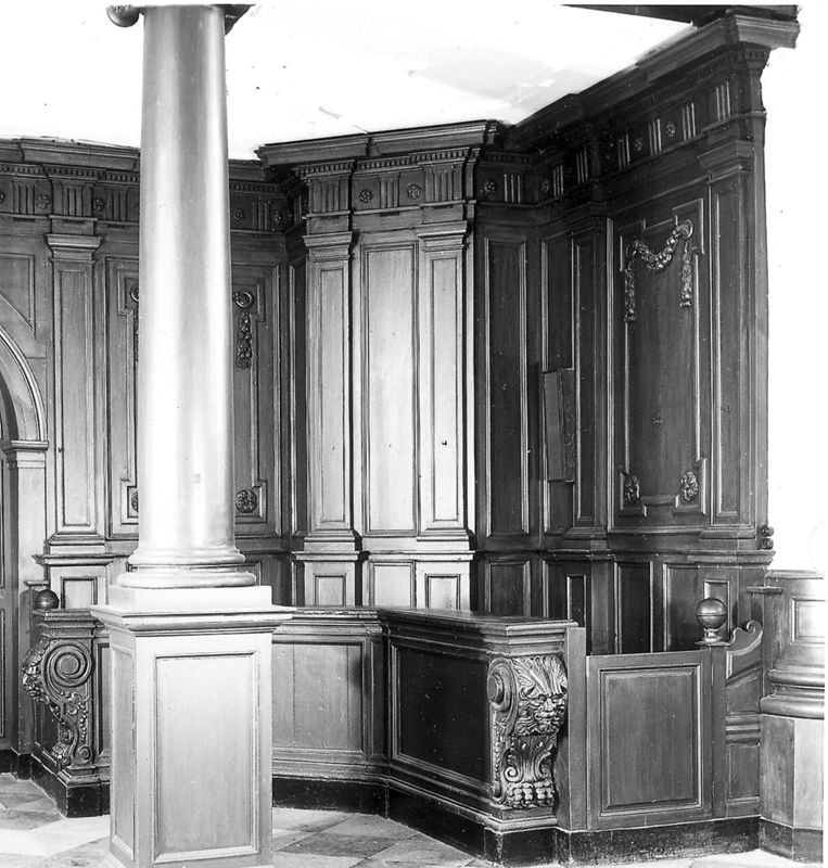 banc de marguillier / Kerk Sint-Gertrudis[Vorst(Laakdal)]