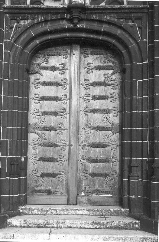 porte d'église / Kerk Sint-Gertrudis[Vorst(Laakdal)]