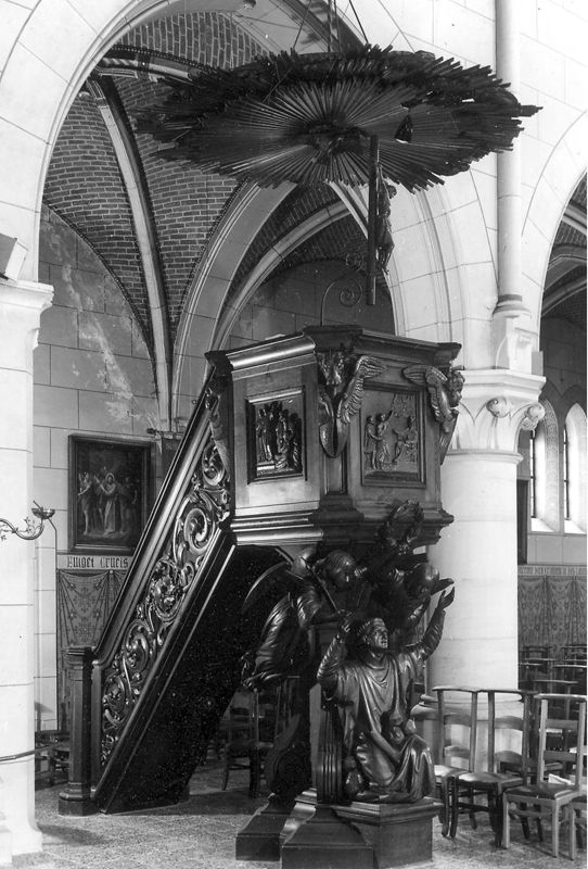 chaire de vérité / Kerk Sint-Stefaan[Hingene]