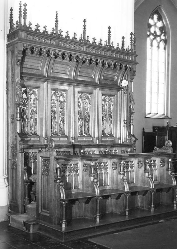 stalles / Kerk Sint-Rochus[Kortrijk]