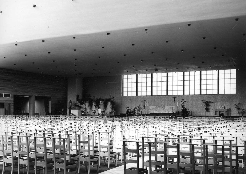 église-salle / Kerk Sint-Jan-Baptist[Beveren(Waregem)]