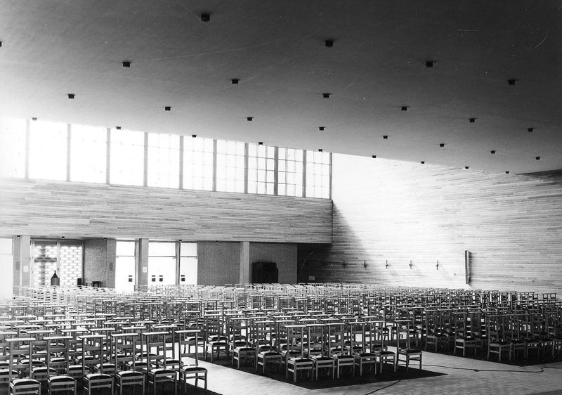 église-salle / Kerk Sint-Jan-Baptist[Beveren(Waregem)]