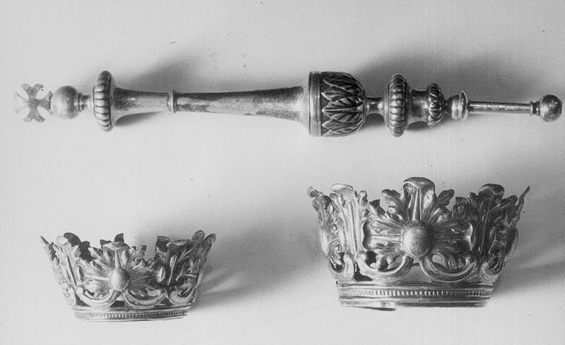 Couronne de la Vierge et de l'Enfant Jésus