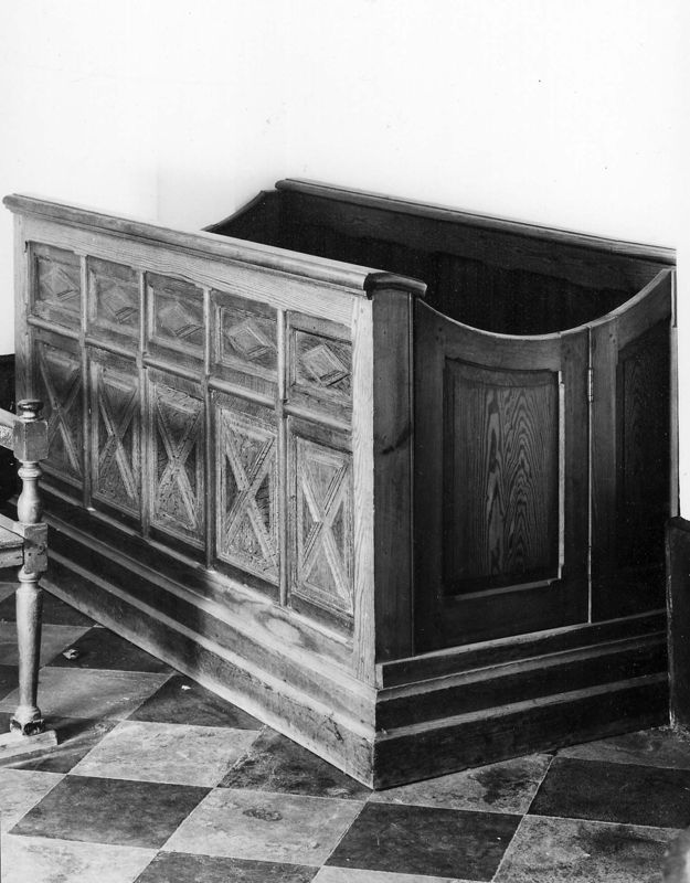 banc de marguillier / Eglise Notre-Dame[Hamoir]
