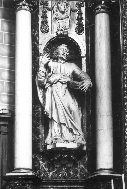 autel à retable / Eglise Saint-Berthuin[Malonne]