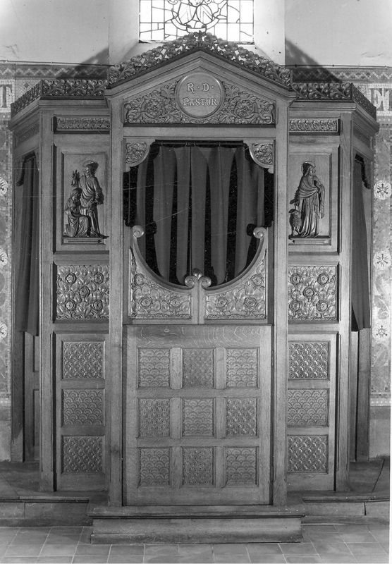 confessionnal / Eglise Saint-Job[Carloo(Uccle)]