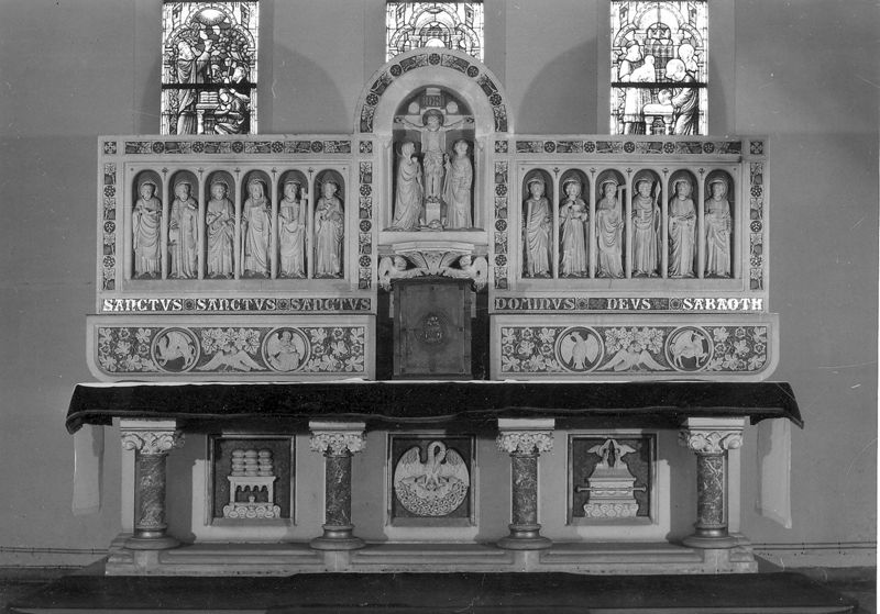 autel majeur / Kerk Sint-Job[Carloo(Ukkel)]