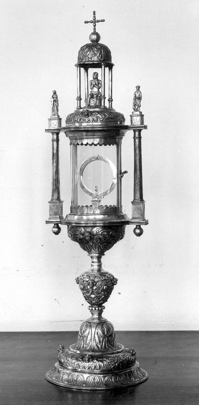 ostensoir-cylindre / Eglise Saint-Job[Carloo(Uccle)]