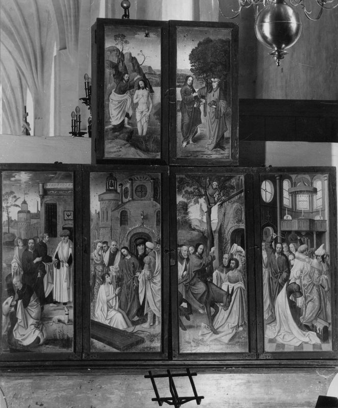 Retable II. Vie de la Vierge