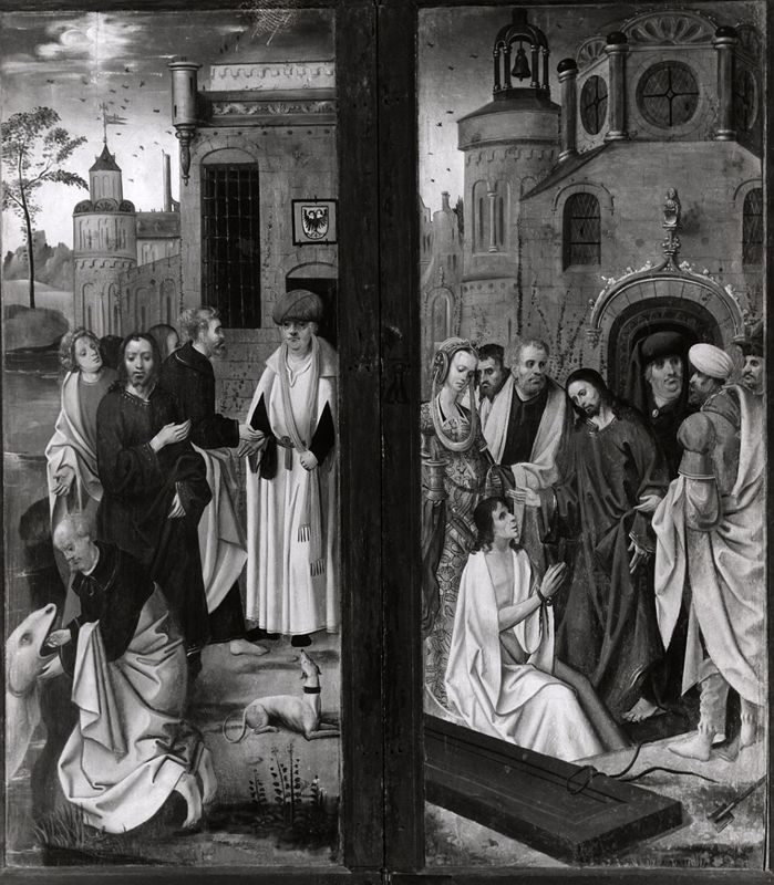 Retable II. Vie de la Vierge