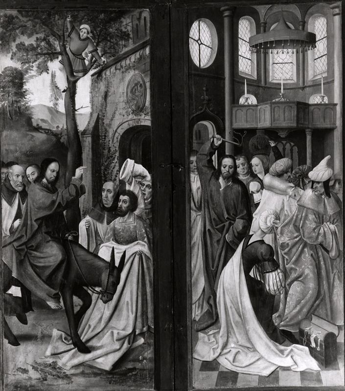 Retable II. Vie de la Vierge