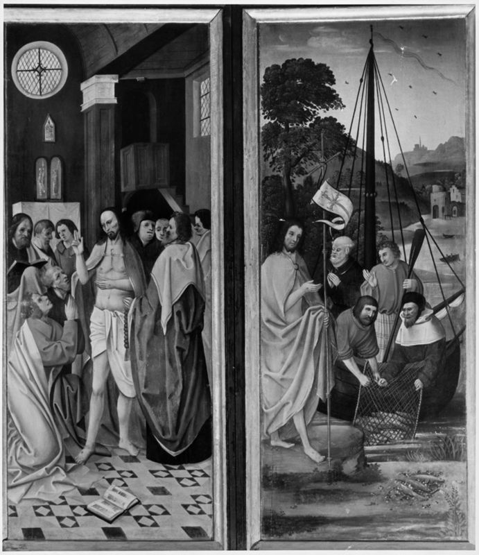 Retable II. Vie de la Vierge