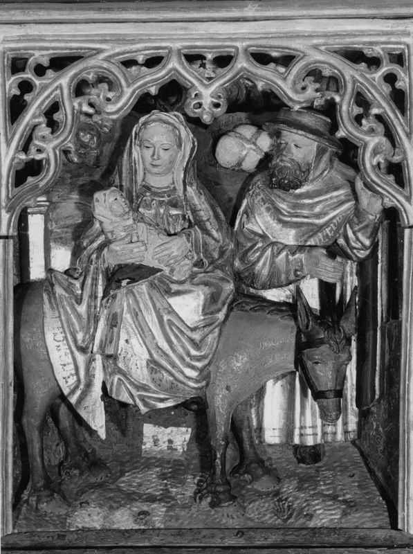 Retable II. Vie de la Vierge