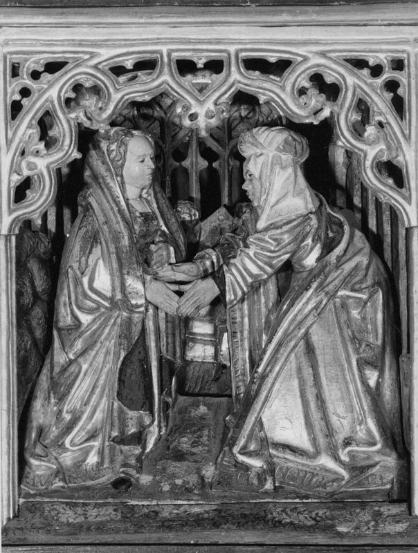 Retable II. Vie de la Vierge
