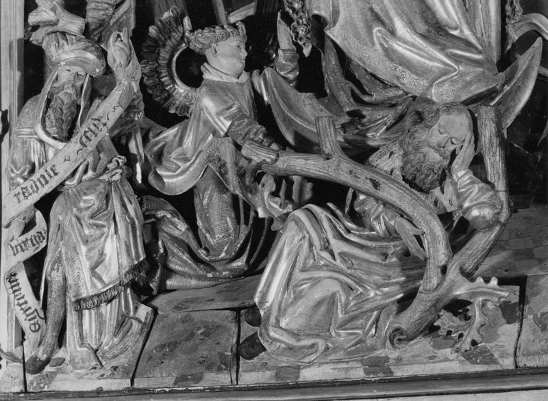 Retable II. Vie de la Vierge