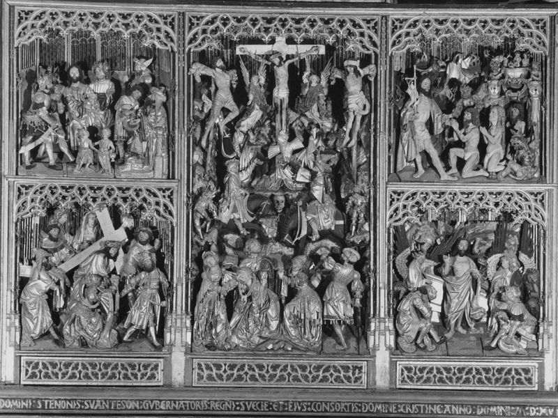Retable I. Passion du Christ