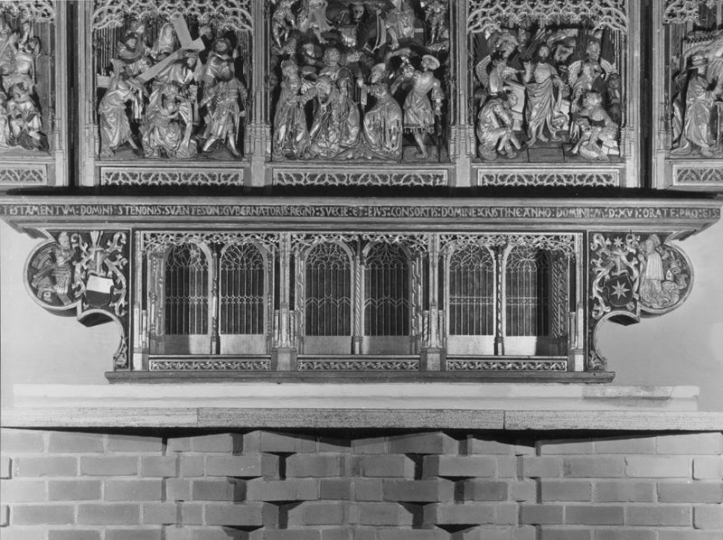 Retable I. Passion du Christ